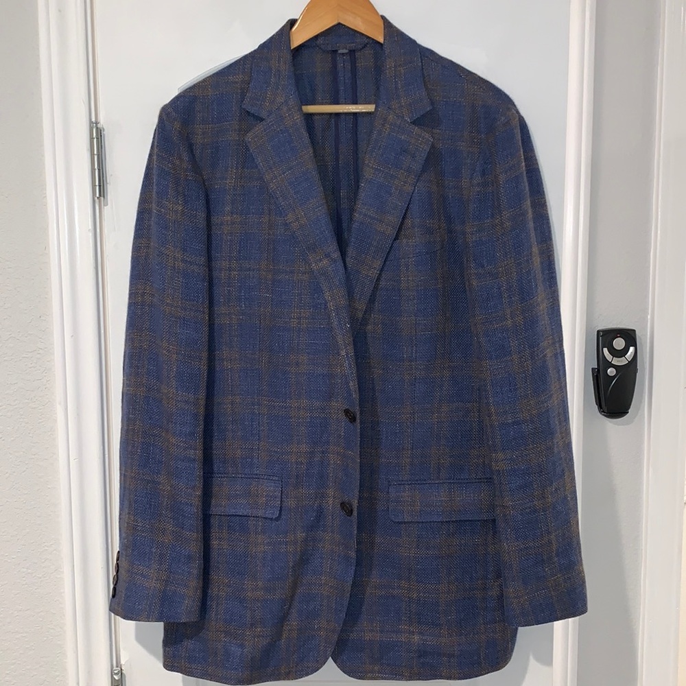 Bonobos 42L Unconstructed Blazer (linen)